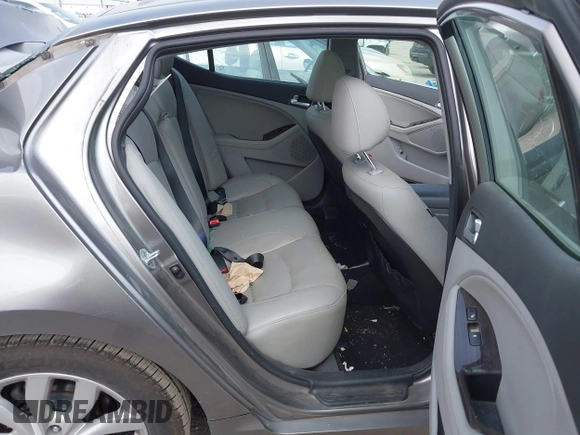 2015 Kia Optima EX with VIN 5XXGN4A70FG442402, listed as a IAAI auction lot 42260968 with 94,512 mi miles and . Bid and sale history available at DreamBid. Image 8.