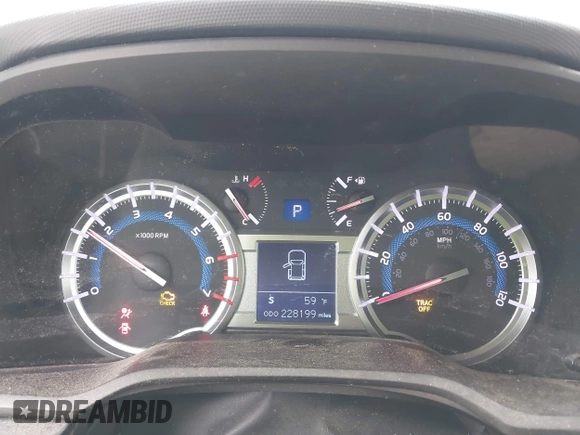 2016 Toyota 4Runner Limited with VIN JTEBU5JR9G5364014, listed as a IAAI auction lot 42147485 with 228,199 mi miles and . Bid and sale history available at DreamBid. Image 7.