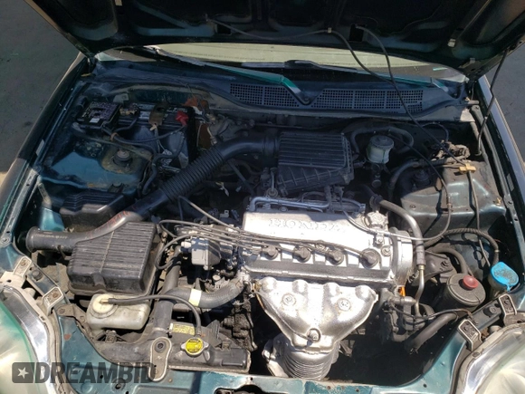 1998 Honda Civic DX with VIN JHMEJ6625WS000750, listed as a Copart auction lot 62486554 with 149,369 mi miles and Salvage Title. Bid and sale history available at DreamBid. Image 12.