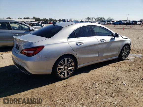 2017 Mercedes-Benz CLA with VIN WDDSJ4GB8HN404477, listed as a Copart auction lot 37274283 with 59,746 mi miles. Bid and sale history available at carsss.com. Image 3.
