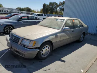 1995 Mercedes-Benz S with VIN WDBGA43E9SA220971, listed as a Copart auction lot 70834144 with Not Provided miles and Clean Title. Bid and sale history available at DreamBid. Image 1.