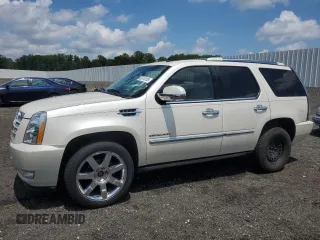 2011 Cadillac Escalade Premium with VIN 1GYS4CEF0BR100233, listed as a Copart auction lot 63416165 with 97,881 mi miles and Salvage title. Bid and sale history available at DreamBid. Image 1.