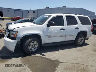 2008 Chevrolet Tahoe LS with VIN 1GNFC13CX8J202855, listed as a Copart auction lot 60890245 with 186,730 mi miles and Salvage title. Bid and sale history available at DreamBid. Image 1.