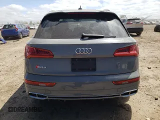 2020 Audi SQ5 Premium Plus with VIN WA1B4AFY5L2008758, listed as a Copart auction lot 51825274 with 18,360 mi miles and Salvage Title. Bid and sale history available at DreamBid. Image 6.