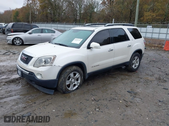 2008 GMC Acadia SLT1 with VIN 1GKER23738J298912, listed as a IAAI auction lot 41053717 with 209,690 mi miles. Bid and sale history available at carsss.com. Image 17.