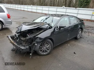 2018 Lexus ES with VIN 58ABK1GG4JU117834, listed as a Copart auction lot 85199014 with 0 mi miles and Salvage Title. Bid and sale history available at carsss.com. Image 1.
