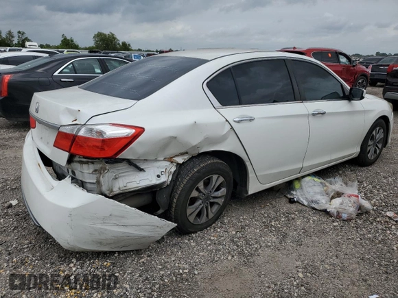 2015 Honda Accord LX with VIN 1HGCR2F34FA108142, listed as a Copart auction lot 54515905 with 174,543 mi miles and Salvage Title. Bid and sale history available at carsss.com. Image 3.