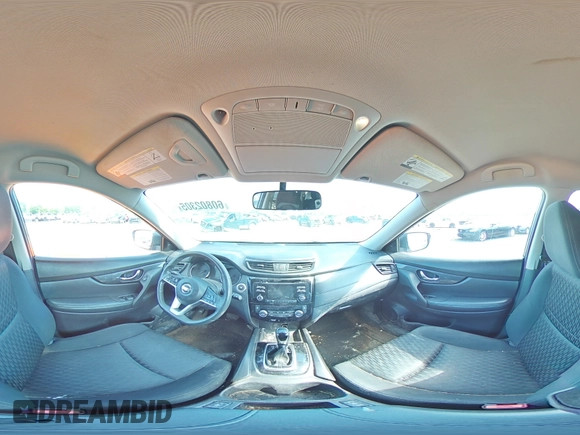 2017 Nissan Rogue SV with VIN KNMAT2MV9HP583331, listed as a Copart auction lot 60802305 with 126,265 mi miles and Salvage title. Bid and sale history available at DreamBid. Image 15.