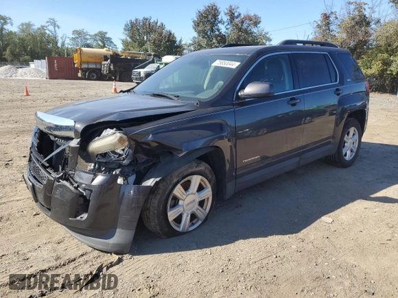 2015 GMC Terrain SLT with VIN 2GKFLXEK2F6295241, listed as a Copart auction lot 75850044 with 106,401 mi miles and Salvage title. Bid and sale history available at DreamBid. Image 1.