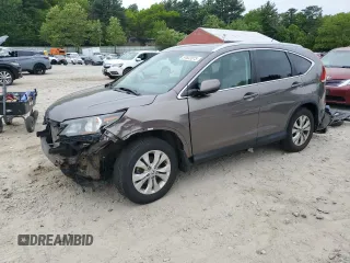 2013 Honda CR-V EX-L z VIN 5J6RM4H70DL010742, wystawiony jako Copart lot #57632075 z przebiegiem 214 178 mil mil oraz Tytuł czysty. Historia ofert i sprzedaży dostępna na DreamBid. Obrazek 1.
