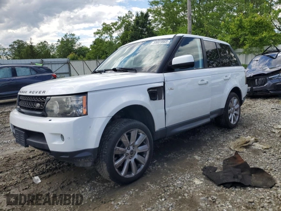 2013 Land Rover Range Rover Sport HSE with VIN SALSF2D4XDA813953, listed as a Copart auction lot 58023965 with 88,114 mi miles and Salvage title. Bid and sale history available at DreamBid. Image 1.