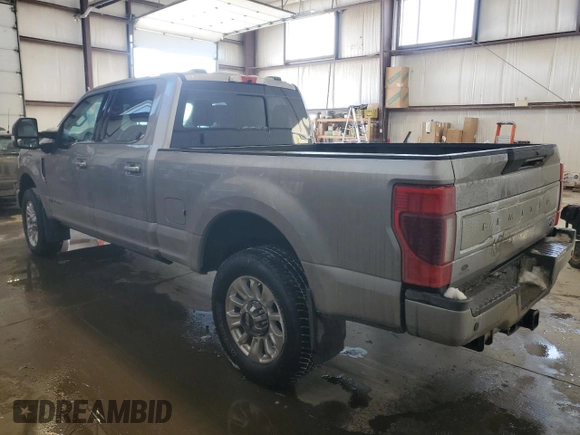 2020 Ford F-350 XL with VIN 1FT8W3BT5LEE54715, listed as a Copart auction lot 47866135 with 81,175 mi miles and Salvage title. Bid and sale history available at DreamBid. Image 2.