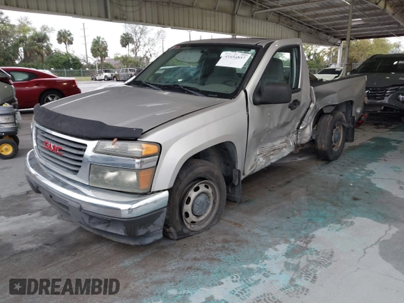 2007 GMC Canyon SL with VIN 1GTCS149678137168, listed as a IAAI auction lot 41654857 with 186,674 mi miles. Bid and sale history available at carsss.com. Image 17.
