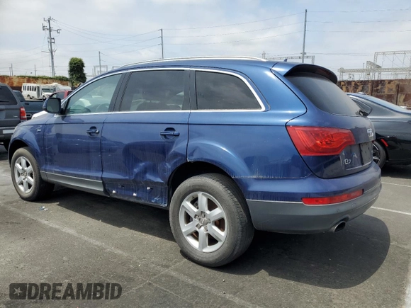 2014 Audi Q7 Premium Plus с VIN WA1LGAFE2ED010914, выставлен на аукционе Copart как лот 59791355 с пробегом 141 819 миль миль и Списание • Salvage title. История ставок и продаж доступна на DreamBid. Изображение 2.