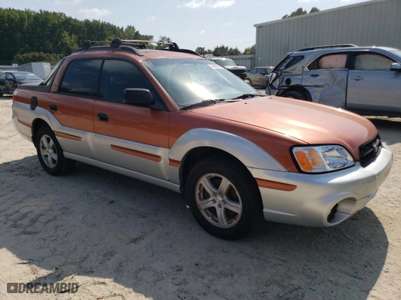 2005 Subaru Baja (Natl) Sport with VIN 4S4BT62C657107803, listed as a Copart auction lot 74328824 with NaN miles and Salvage Title. Bid and sale history available at carsss.com. Image 4.