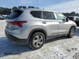 2021 Hyundai Santa Fe SE with VIN 5NMS1DAJ8MH349689, listed as a Copart auction lot 42316995 with 184,253 mi miles and Salvage Title. Bid and sale history available at carsss.com. Image 3.