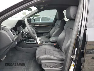2023 Audi SQ5 Premium Plus with VIN WA1B4AFY0P2147749, listed as a Copart auction lot 42126075 with 15,303 mi miles and Non Repairable. Bid and sale history available at carsss.com. Image 7.