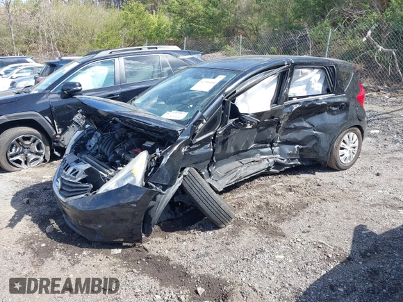 2016 Nissan Note SV with VIN 3N1CE2CP3GL368157, listed as a IAAI auction lot 41791059 with 54,853 mi miles and . Bid and sale history available at DreamBid. Image 2.