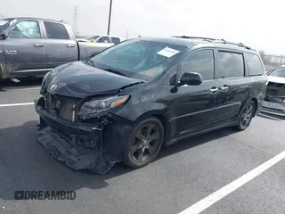 2015 Toyota Sienna SE with VIN 5TDXK3DC3FS534713, listed as a IAAI auction lot 41813651 with 200,030 mi miles and . Bid and sale history available at DreamBid. Image 2.