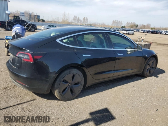 2019 Tesla Model 3 Long Range with VIN 5YJ3E1EB6KF421305, listed as a Copart auction lot 54838355 with 88,111 mi miles and Clean Title. Bid and sale history available at DreamBid. Image 3.