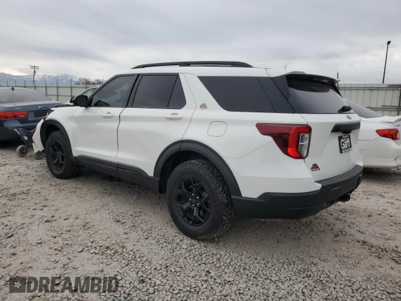 2023 Ford Explorer Timberline z VIN 1FMSK8JH3PGB26372, wystawiony jako Copart lot #54015895 z przebiegiem 29 414 mil mil oraz Szkoda całkowita • Salvage title. Historia ofert i sprzedaży dostępna na DreamBid. Obrazek 2.