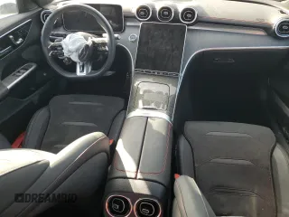 2024 Mercedes-Benz C 43 AMG z VIN W1KAF8HB6RR185662, wystawiony jako Copart lot #84099634 z przebiegiem 7 044 mil mil oraz Szkoda całkowita • Salvage title. Historia ofert i sprzedaży dostępna na DreamBid. Obrazek 8.
