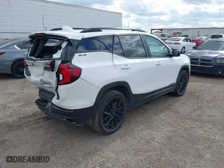 2024 GMC Terrain SLE with VIN 3GKALMEG7RL270873, listed as a IAAI auction lot 41174552 with 15,887 mi miles. Bid and sale history available at carsss.com. Image 4.