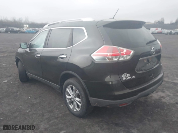 2016 Nissan Rogue S with VIN KNMAT2MV4GP640078, listed as a IAAI auction lot 41864735 with 101,359 mi miles. Bid and sale history available at carsss.com. Image 3.