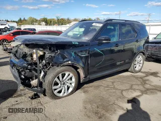 2020 Land Rover Discovery HSE with VIN SALRR2RV5L2426713, listed as a Copart auction lot 75987104 with 58,287 mi miles and Salvage Title. Bid and sale history available at carsss.com. Image 1.