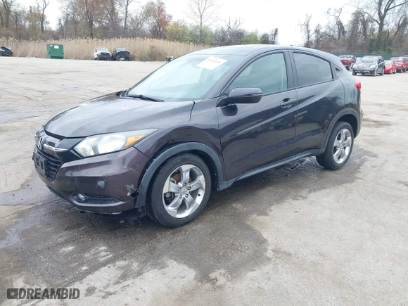 2016 Honda HR-V EX with VIN 3CZRU6H50GM767606, listed as a IAAI auction lot 41942651 with 143,332 mi miles. Bid and sale history available at carsss.com. Image 2.