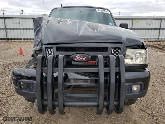 2007 Ford Ranger STX with VIN 1FTYR44U57PA25510, listed as a Copart auction lot 84859934 with 131,758 mi miles and Salvage Title. Bid and sale history available at carsss.com. Image 5.