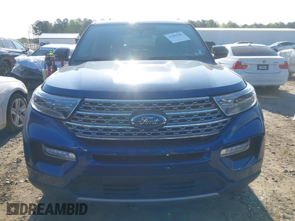 2022 Ford Explorer Limited with VIN 1FMSK8FH6NGA32511, listed as a IAAI auction lot 41982706 with 60,618 mi miles. Bid and sale history available at carsss.com. Image 13.