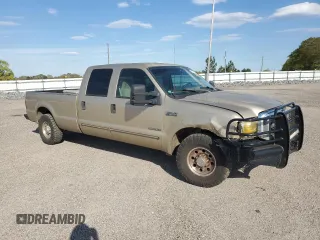2000 Ford F-350 XL with VIN 1FTSW30F5YEB08982, listed as a Copart auction lot 50534025 with 336,411 mi miles and Salvage Title. Bid and sale history available at DreamBid. Image 4.