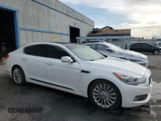 2015 Kia K900 Luxury with VIN KNALW4D42F6017515, listed as a Copart auction lot 47573535 with 143,255 mi miles and Clean Title. Bid and sale history available at carsss.com. Image 4.