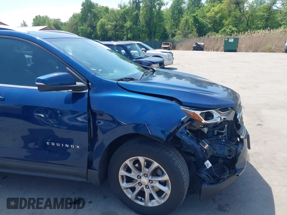 2019 Chevrolet Equinox LT with VIN 3GNAXUEV1KL208137, listed as a IAAI auction lot 42151620 with 111,282 mi miles and . Bid and sale history available at DreamBid. Image 6.
