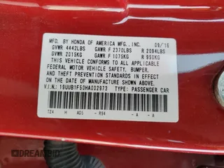 2017 Acura TLX Technology с VIN 19UUB1F50HA002973, выставлен на аукционе Copart как лот 85531184 с пробегом 118 255 миль миль и Списание • Salvage title. История ставок и продаж доступна на DreamBid. Изображение 13.