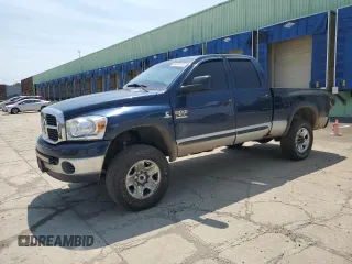 2007 Dodge 2500 SLT with VIN 1D7KS28C57J540953, listed as a Copart auction lot 59479515 with 161,192 mi miles and Salvage title. Bid and sale history available at DreamBid. Image 1.