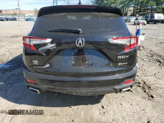 2023 Acura RDX with VIN 5J8TC2H34PL025010, listed as a Copart auction lot 52358434 with 0 mi miles and Salvage Title. Bid and sale history available at carsss.com. Image 6.