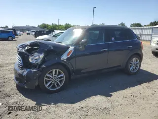 2013 MINI Countryman with VIN WMWZB3C50DWR36081, listed as a Copart auction lot 57513875 with 78,199 mi miles and Salvage title. Bid and sale history available at DreamBid. Image 1.