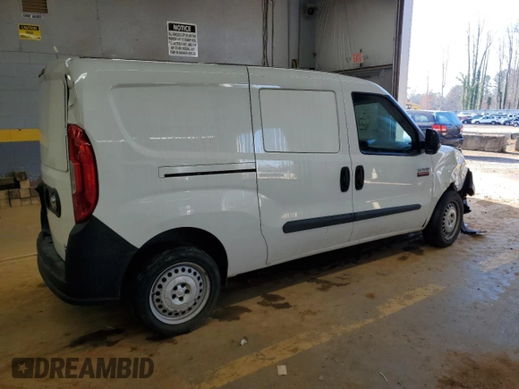 2015 Ram ProMaster City Cargo Tradesman with VIN ZFBERFAT6F6199085, listed as a Copart auction lot 42783045 with 146,045 mi miles and Salvage Title. Bid and sale history available at carsss.com. Image 3.
