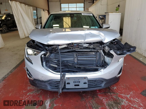 2020 GMC Terrain SLE with VIN 3GKALTEV1LL187312, listed as a Copart auction lot 59490985 with 40,359 mi miles and Salvage title. Bid and sale history available at DreamBid. Image 5.