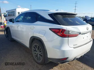 2022 Lexus RX 350 F Sport with VIN 2T2YZMDA0NC368528, listed as a IAAI auction lot 41175097 with 48,452 mi miles and . Bid and sale history available at DreamBid. Image 3.