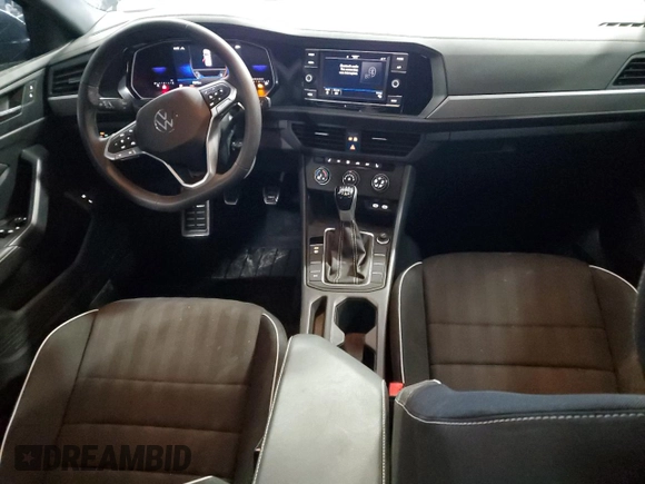 2024 Volkswagen Jetta Sport with VIN 3VWAM7BU4RM093016, listed as a Copart auction lot 46119455 with 7,873 mi miles and Salvage title. Bid and sale history available at DreamBid. Image 8.