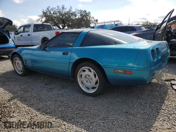 1992 Chevrolet Corvette with VIN 1G1YY23P1N5114172, listed as a Copart auction lot 44402695 with 0 mi miles and Salvage Title. Bid and sale history available at carsss.com. Image 2.