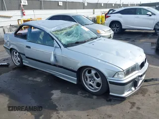 1997 BMW 3 Series M3 with VIN WBSBG9325VEY74708, listed as a IAAI auction lot 41483333 with 266,074 mi miles. Bid and sale history available at carsss.com. Image 1.