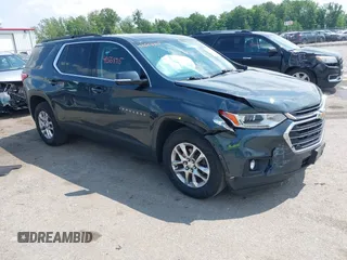 2019 Chevrolet Traverse LT Cloth with VIN 1GNERGKW6KJ101733, listed as a IAAI auction lot 42568915 with 67,813 mi miles and . Bid and sale history available at DreamBid. Image 1.