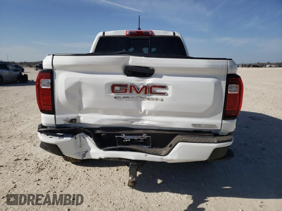 2024 GMC Canyon 2WD Elevation with VIN 1GTP5BEK1R1258086, listed as a Copart auction lot 47887925 with 438 mi miles and Salvage Title. Bid and sale history available at carsss.com. Image 6.
