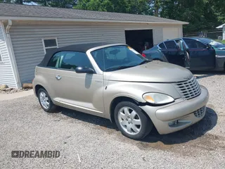 2005 Chrysler PT Cruiser Touring z VIN 3C3EY55E75T620617, wystawiony jako IAAI lot #42418359 z przebiegiem 98 621 mil mil oraz . Historia ofert i sprzedaży dostępna na DreamBid. Obrazek 1.
