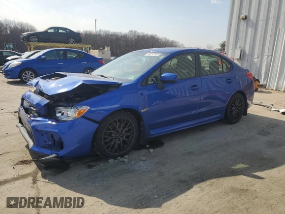 2018 Subaru WRX with VIN JF1VA1A60J9828886, listed as a Copart auction lot 48217325 with 44,364 mi miles and Salvage Title. Bid and sale history available at carsss.com. Image 1.