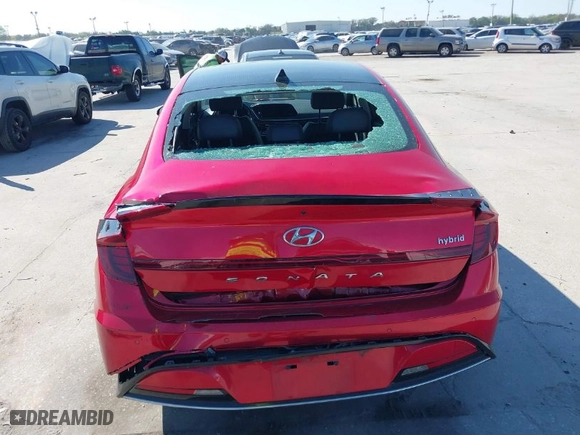 2022 Hyundai Sonata Hybrid Limited with VIN KMHL54JJ3NA039045, listed as a IAAI auction lot 41694476 with 40,818 mi miles. Bid and sale history available at carsss.com. Image 16.